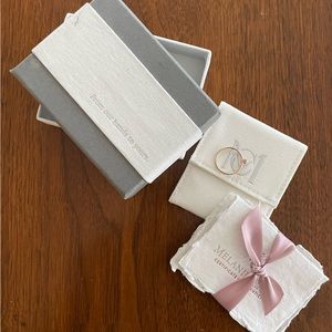 Melanie Casey 14k Rose Gold Pink Tourmaline Kinship Stacking Ring